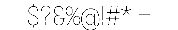 GTWalsheimLC CnULt Font OTHER CHARS