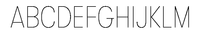 GTWalsheimLC CnULt Font UPPERCASE