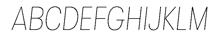GTWalsheimLC CnULtOb Font UPPERCASE