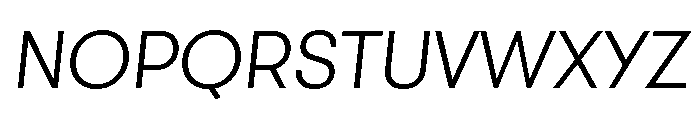 GTWalsheimLC LtOb 2 Font UPPERCASE