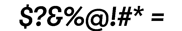GTWalsheimLC MdOb Font OTHER CHARS