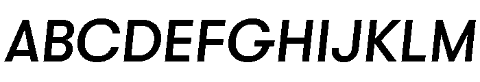 GTWalsheimLC MdOb Font UPPERCASE