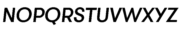 GTWalsheimLC MdOb Font UPPERCASE