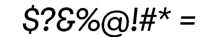 GTWalsheimLC RgOb Font OTHER CHARS