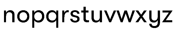 GTWalsheimLC Rg Font LOWERCASE