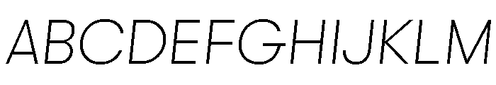 GTWalsheimLC ThOb 2 Font UPPERCASE