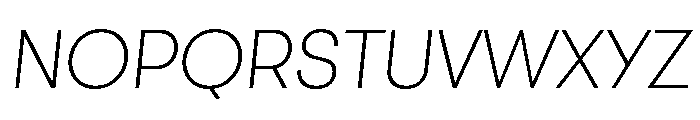GTWalsheimLC ThOb 2 Font UPPERCASE