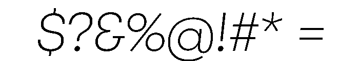 GTWalsheimLC ThOb Font OTHER CHARS