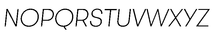 GTWalsheimLC ThOb Font UPPERCASE