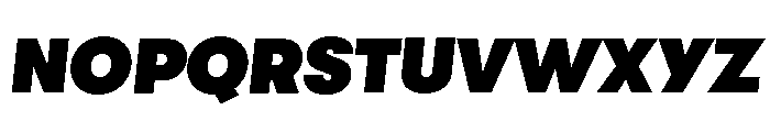 GTWalsheimLC UBdOb Font UPPERCASE