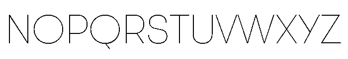GTWalsheimLC ULt Font UPPERCASE