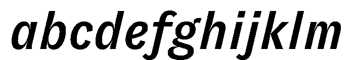 GTZirkon MediumItalic FONT