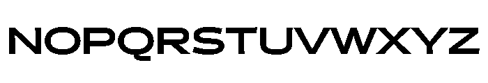 Gunter Heavy Font UPPERCASE
