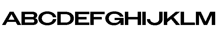 Gunter Medium Font UPPERCASE