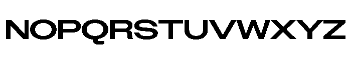 Gunter Medium Font UPPERCASE