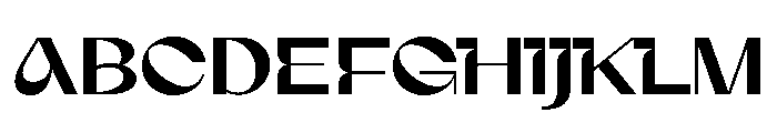 Gunter Regular Font UPPERCASE