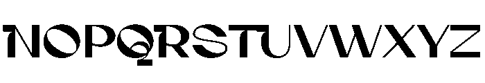 Gunter Regular Font UPPERCASE