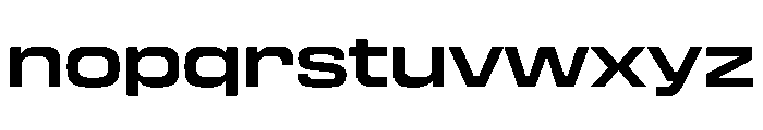 Gunter Semibold Font LOWERCASE