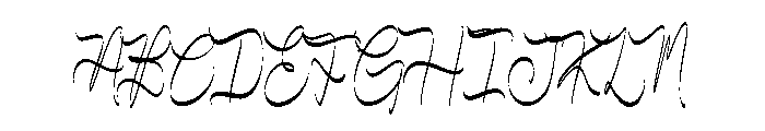 Guantanamho Falkrey Font UPPERCASE