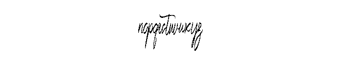 Guantanamho Falkrey Font LOWERCASE