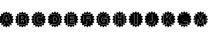 Guara Regular Font UPPERCASE