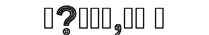 Guard Regular Font OTHER CHARS