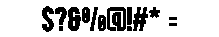 Guaro Regular Font OTHER CHARS