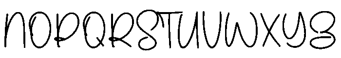 Gudhing Font UPPERCASE
