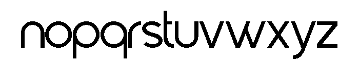 Gued - Light Font LOWERCASE