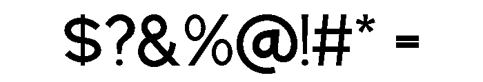 Gued Font OTHER CHARS
