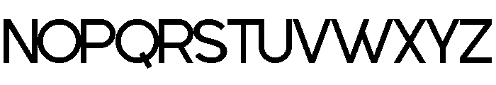 Gued Font UPPERCASE