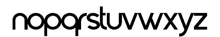Gued Font LOWERCASE