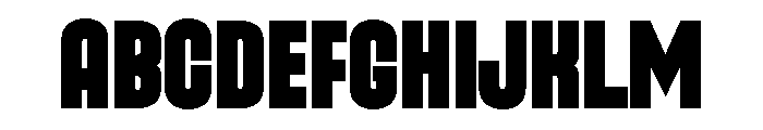 Gugur Regular Font UPPERCASE