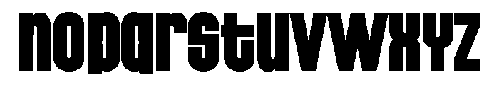 Gugur Regular Font LOWERCASE