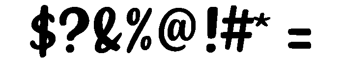 Guily Font OTHER CHARS