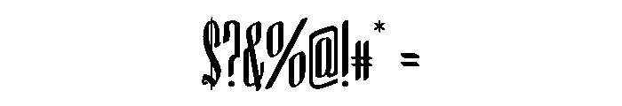 Guiner Font OTHER CHARS