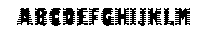 Guitar Hero Regular Font UPPERCASE