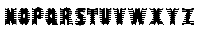 Guitar Hero Regular Font UPPERCASE