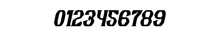 Guitar Knight Italic Font OTHER CHARS