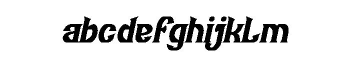 Guitar Knight Italic FONT