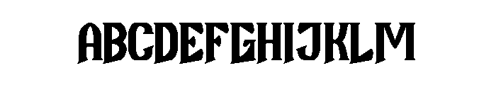 Guitar Knight Font UPPERCASE