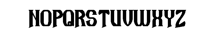 Guitar Knight Font UPPERCASE