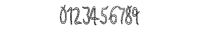 Guitar Music Cable By S Regular Font OTHER CHARS