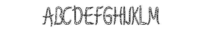 Guitar Music Cable By S Regular FONT