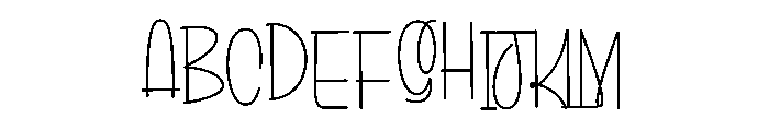 Guitarday Font UPPERCASE