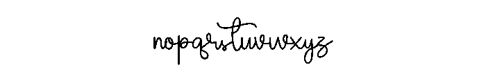 Guitarday Font LOWERCASE