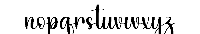 Guitaris Font LOWERCASE