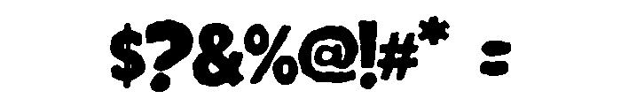 Gulberg Sans Regular Font OTHER CHARS