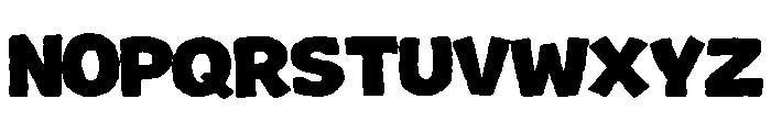 Gulberg Sans Regular Font UPPERCASE