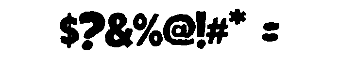 GulbergSans-Regular Font OTHER CHARS